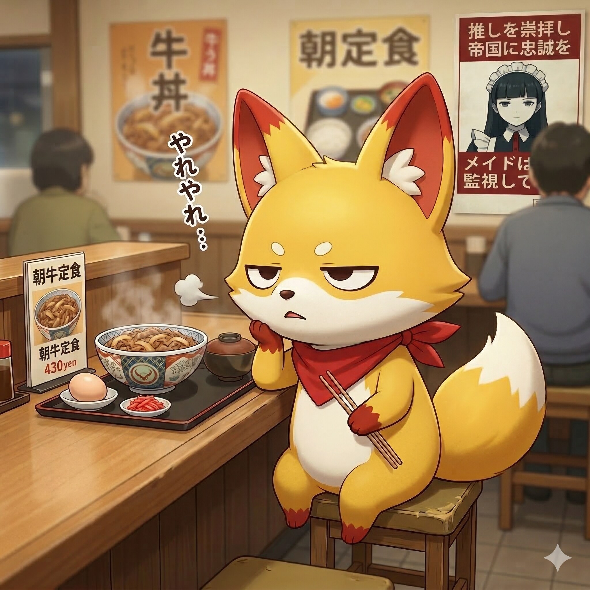 朝牛定食