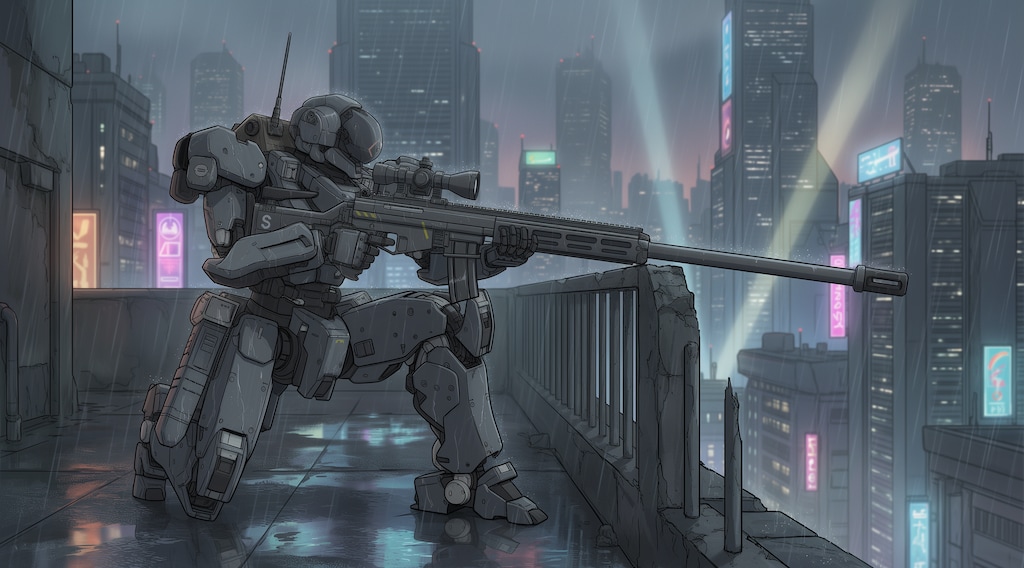 量産狙撃機：設定画