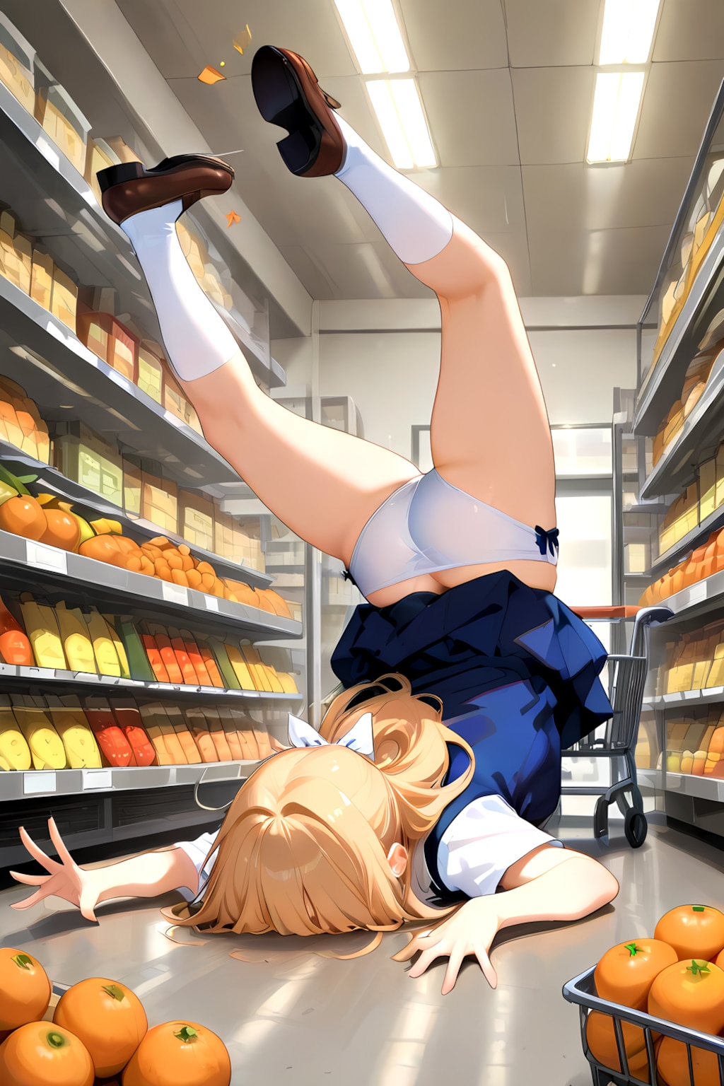 ドジっ子ボツイラスト