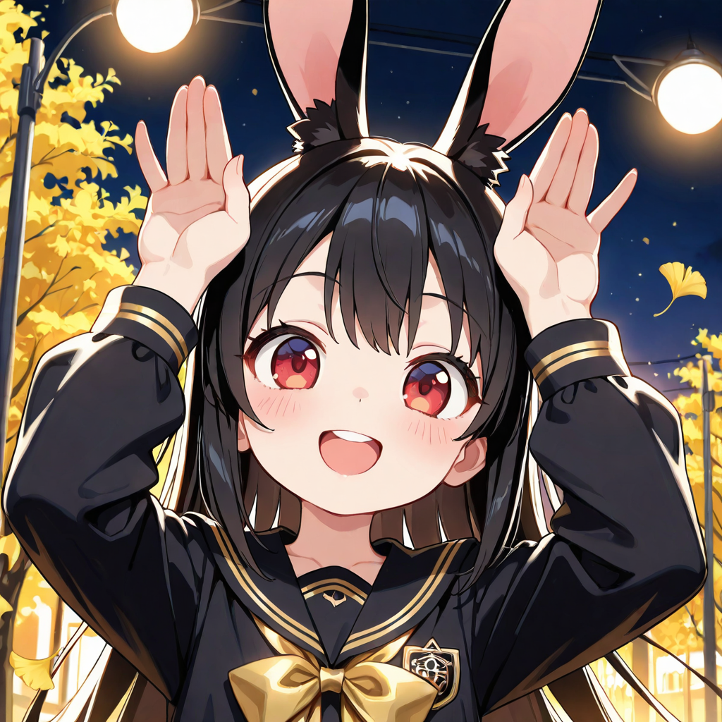 こんばんぴょん♡