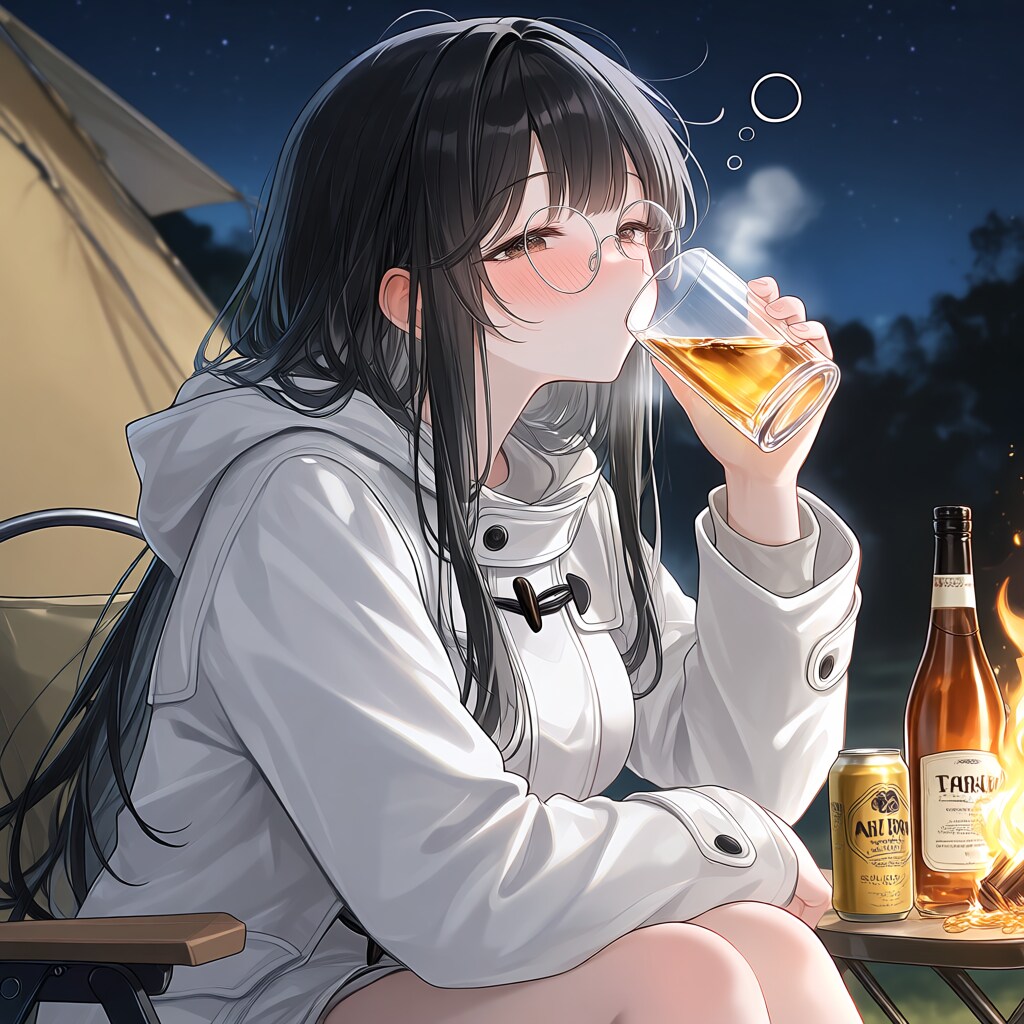 眼鏡っ子_「ゆるキャン△」鳥羽美波