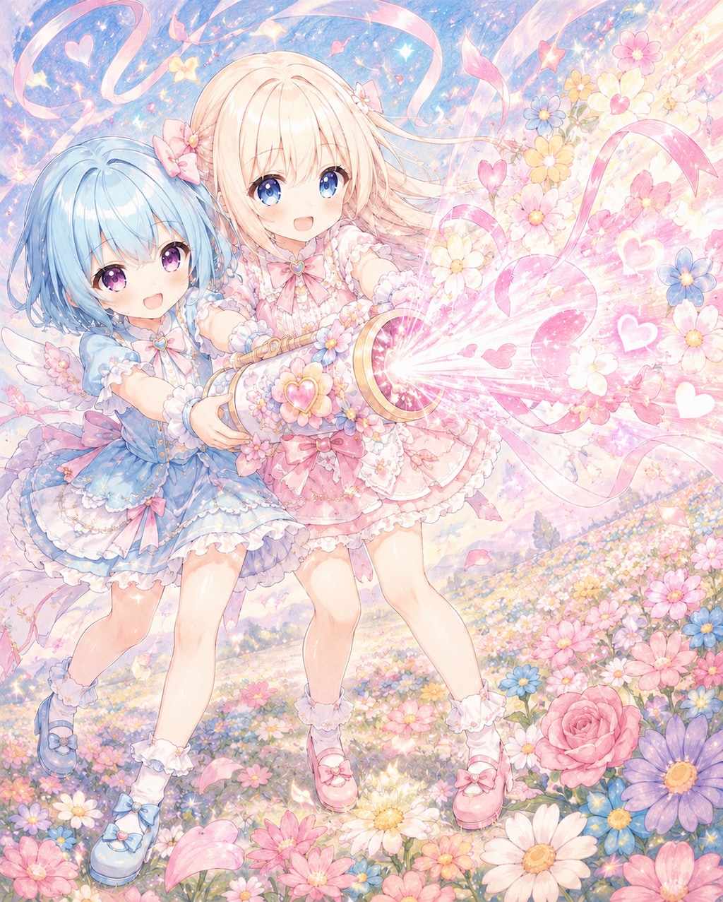 ふたりのきずな⭐️フラワーキャノン！！