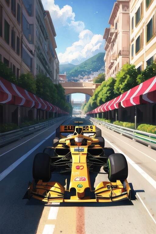 モナコ　F1