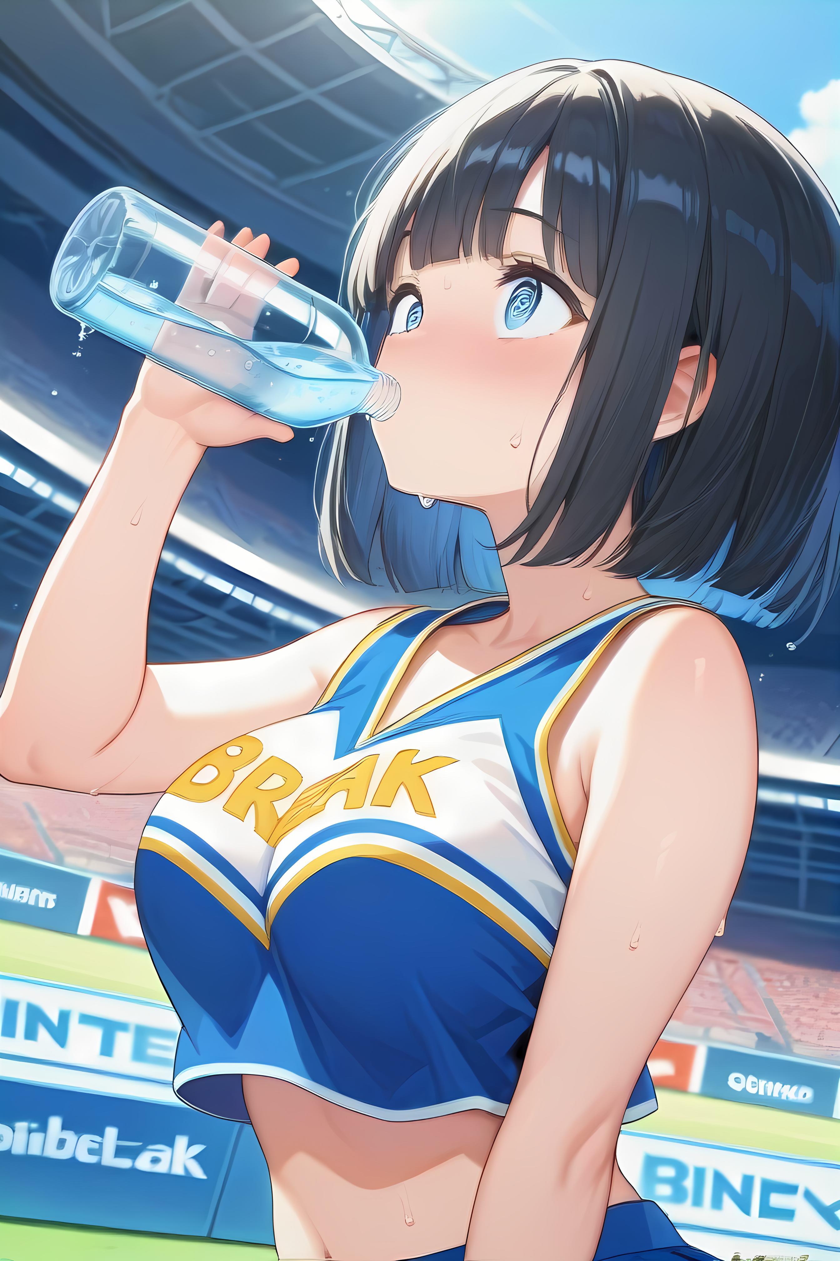 水分補給 | の人気AIイラスト・グラビア