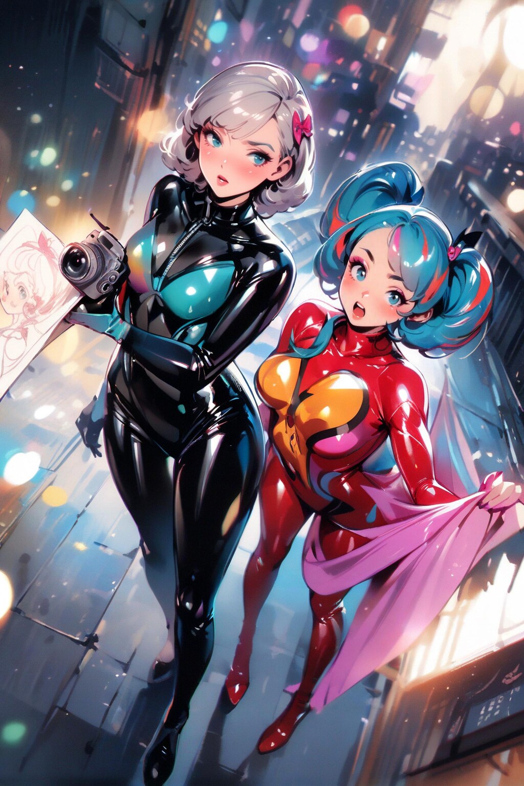 ラバースーツなお姉さん💕68