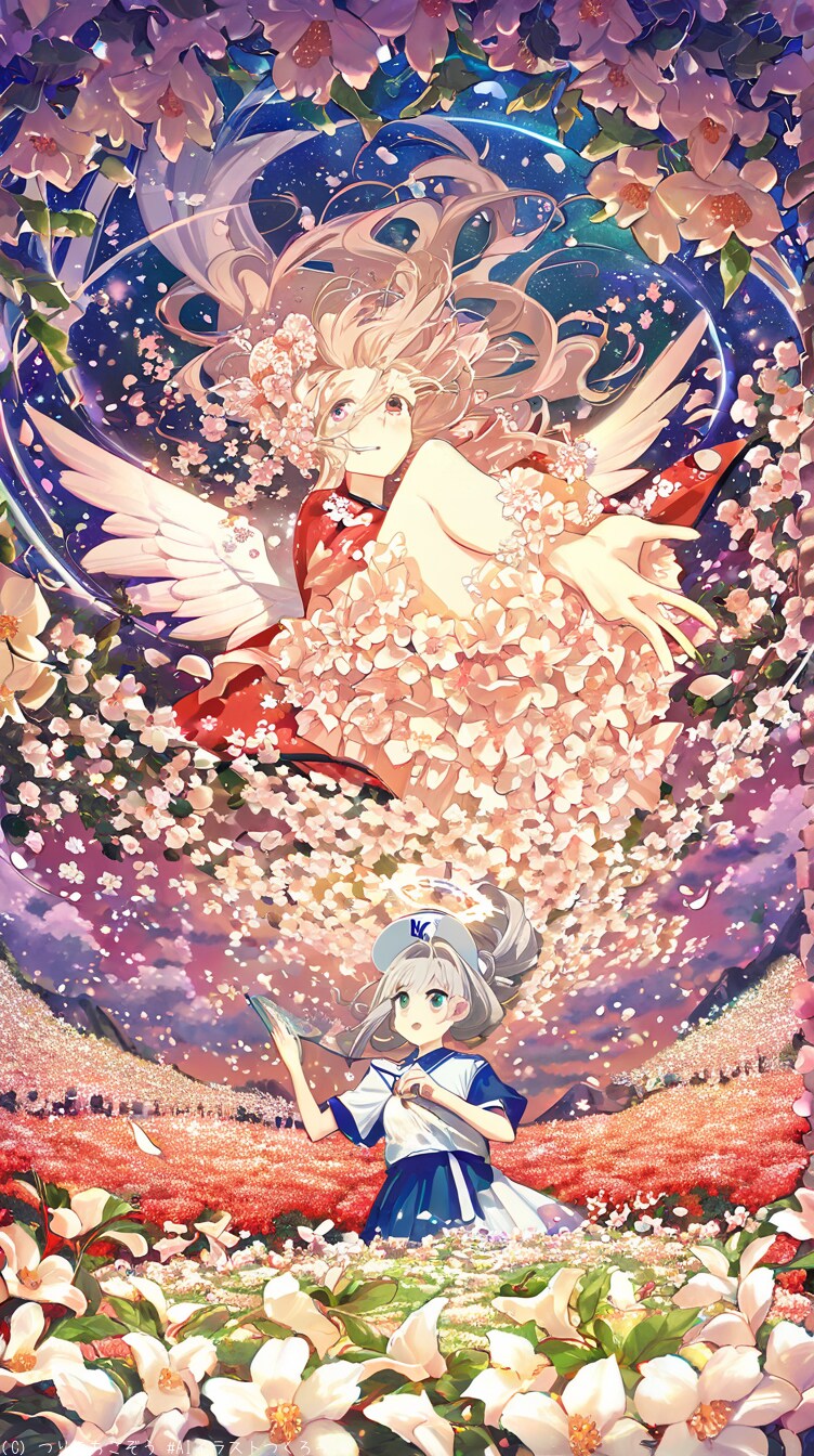 花と天使の物語