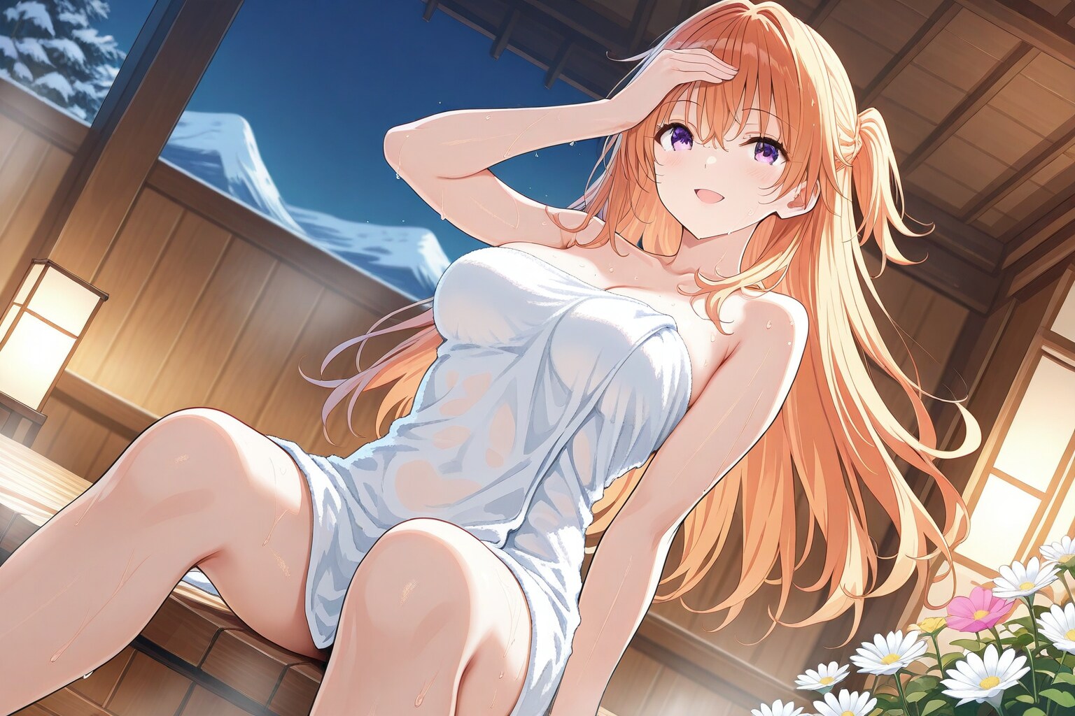 明日から仕事だということは考えていない