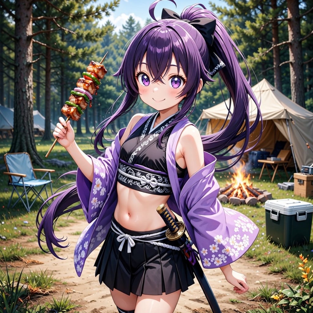 クノイチは食べるだけ