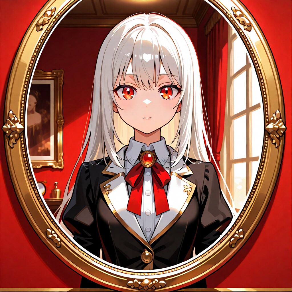 鏡の中