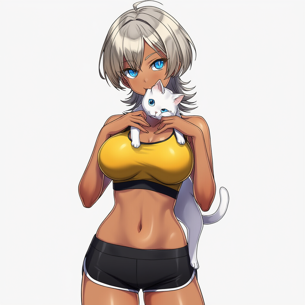 うちの子　褐色スポーツ系