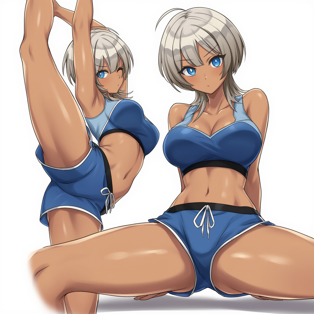 うちの子　褐色スポーツ系