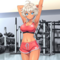 うちの子　褐色スポーツ系 4枚目
