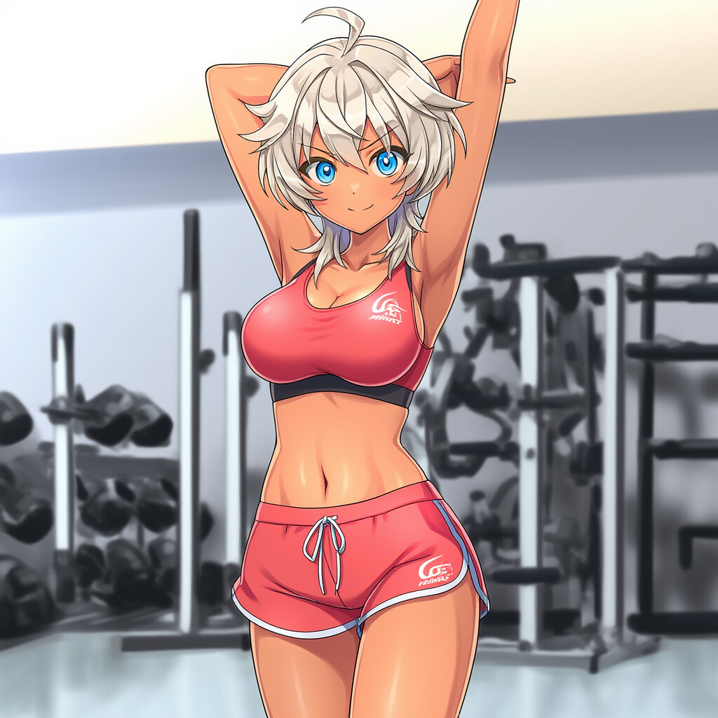 うちの子　褐色スポーツ系