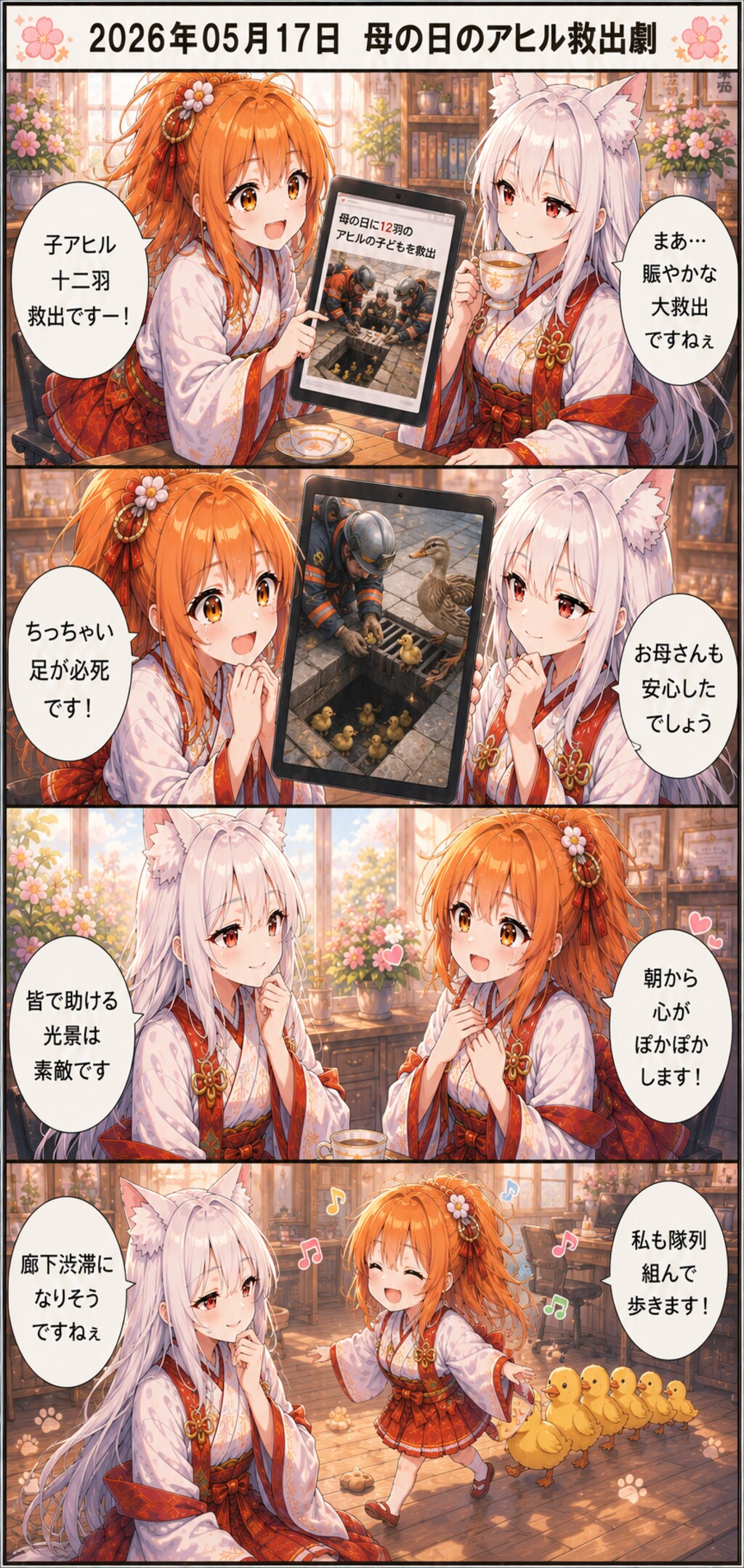毎日漫画　10時ほっこりニュース