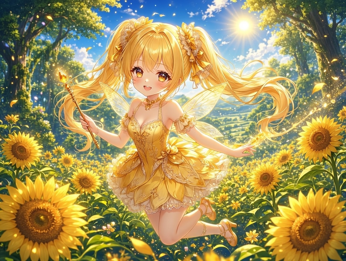 向日葵の妖精