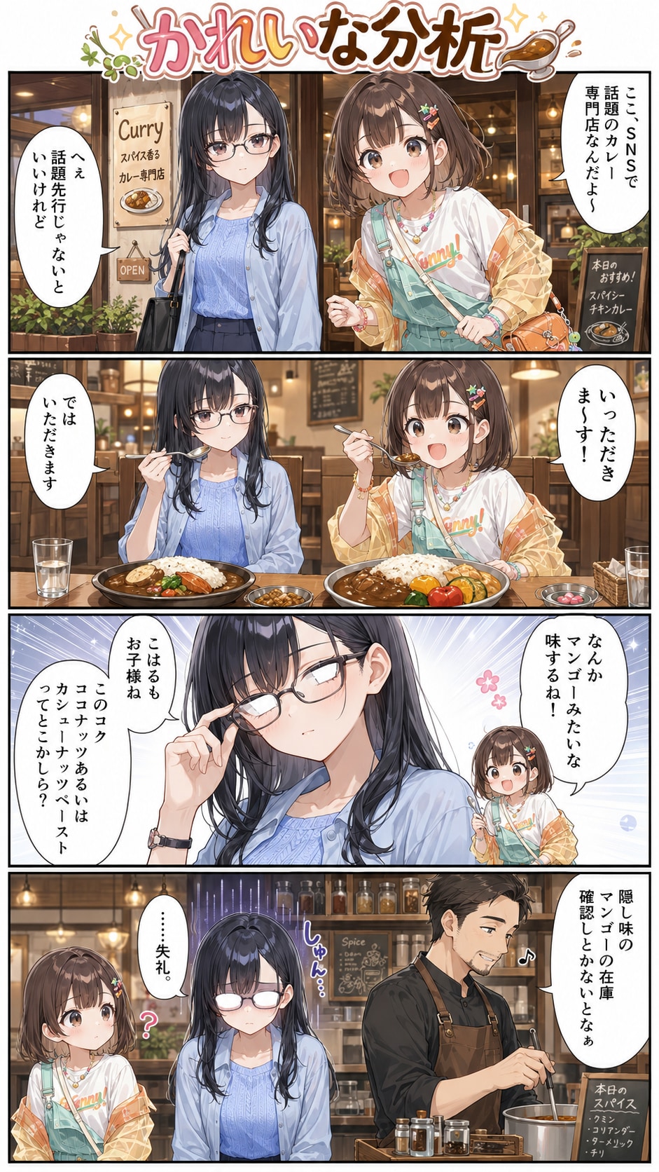 『かれいな分析』