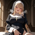 「シスターの自罰」 2枚目