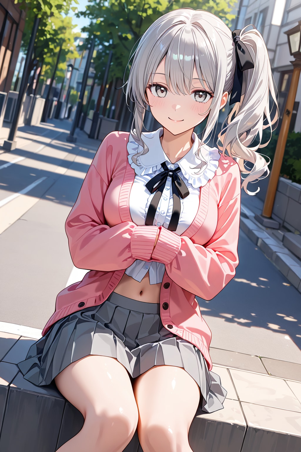 カーディガンが似合うお姉さん♡
