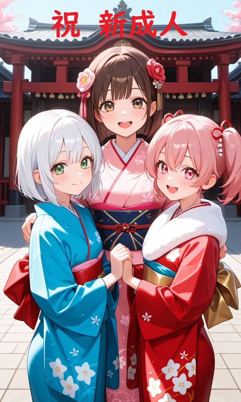 祝　成人の日