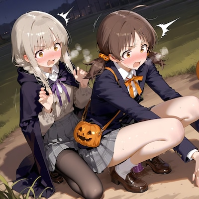 ハロウィンがニョキッ‼︎