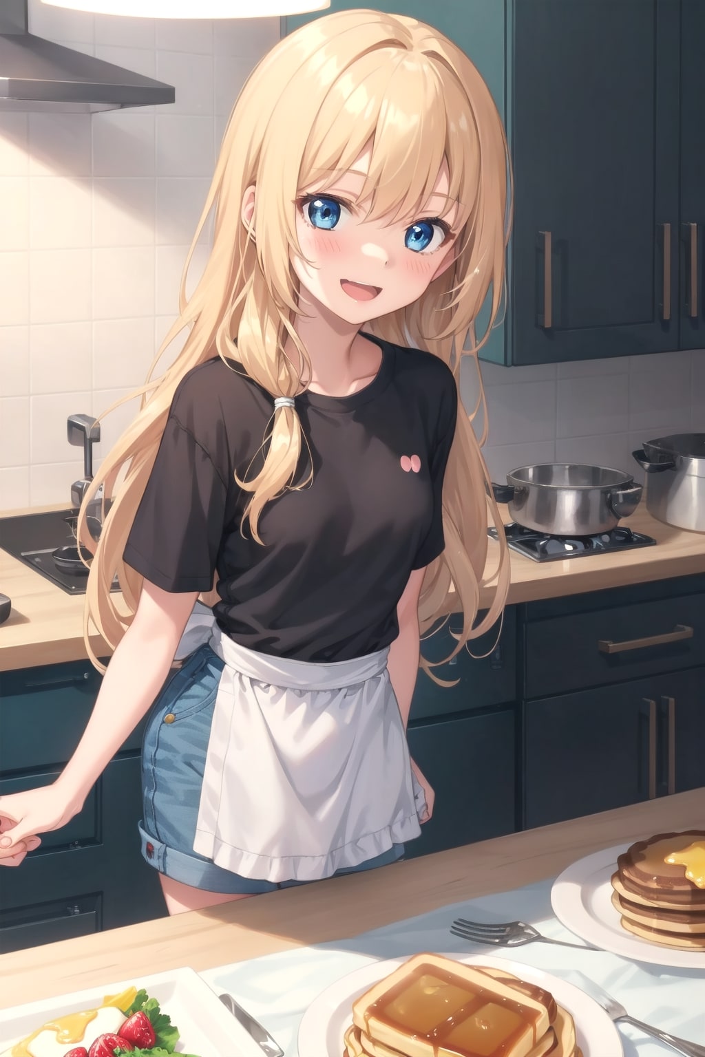 お兄ちゃん、朝ごはんだよ〜