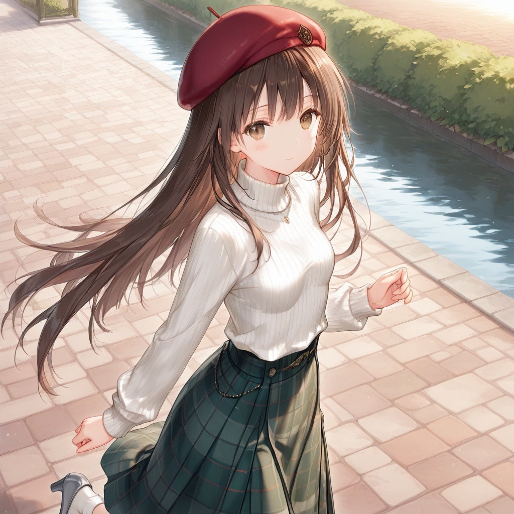 青倉美葉 (川沿いをお散歩 2025冬)