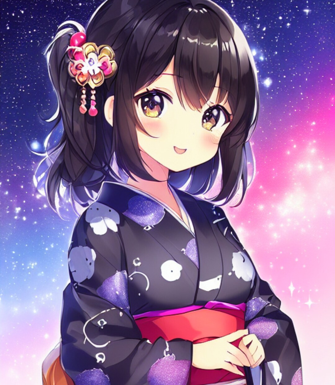 可愛い女の子　51～七夕～