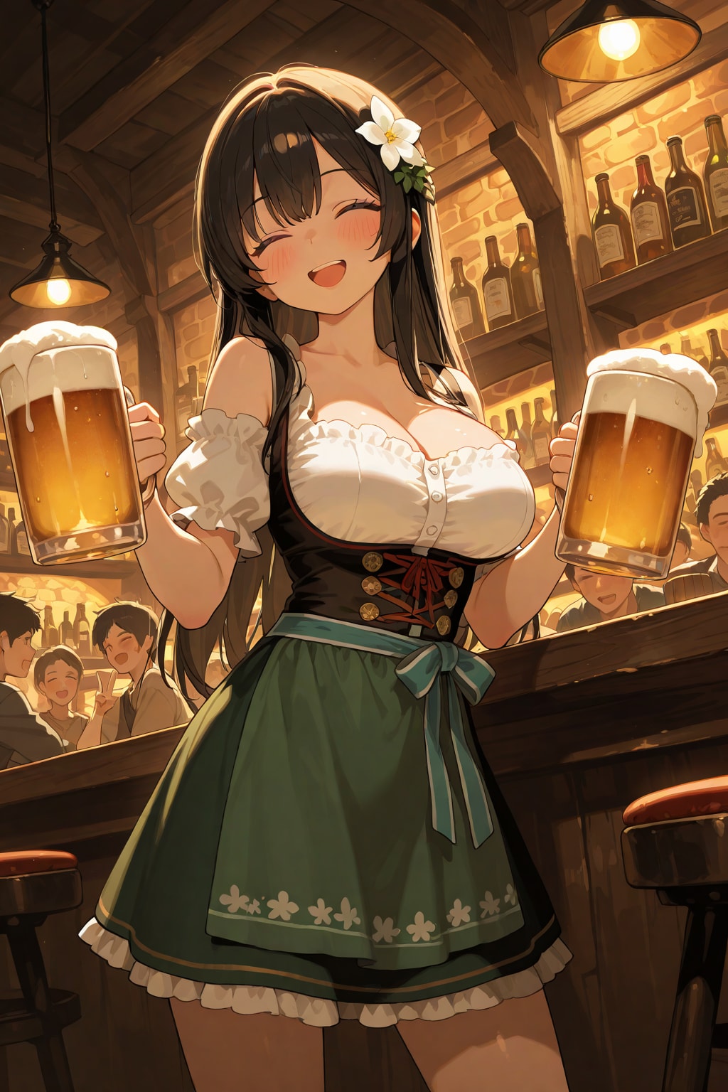 酒場の看板姫様