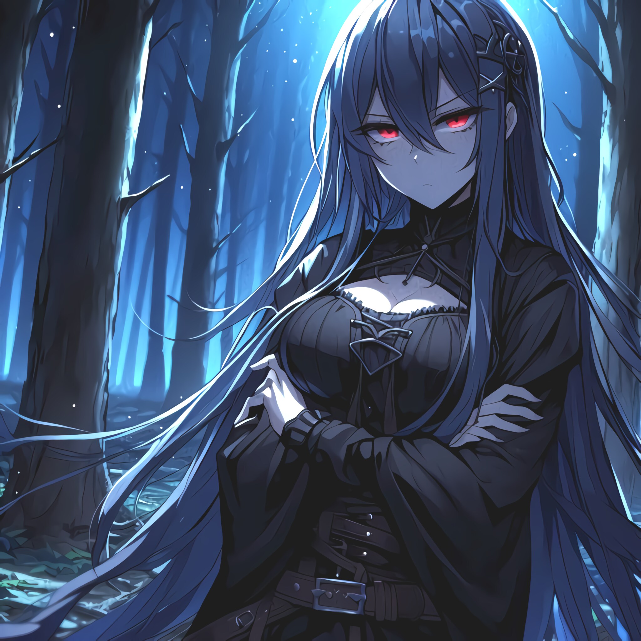 【6号】死霊術師4 | の人気AIイラスト・グラビア