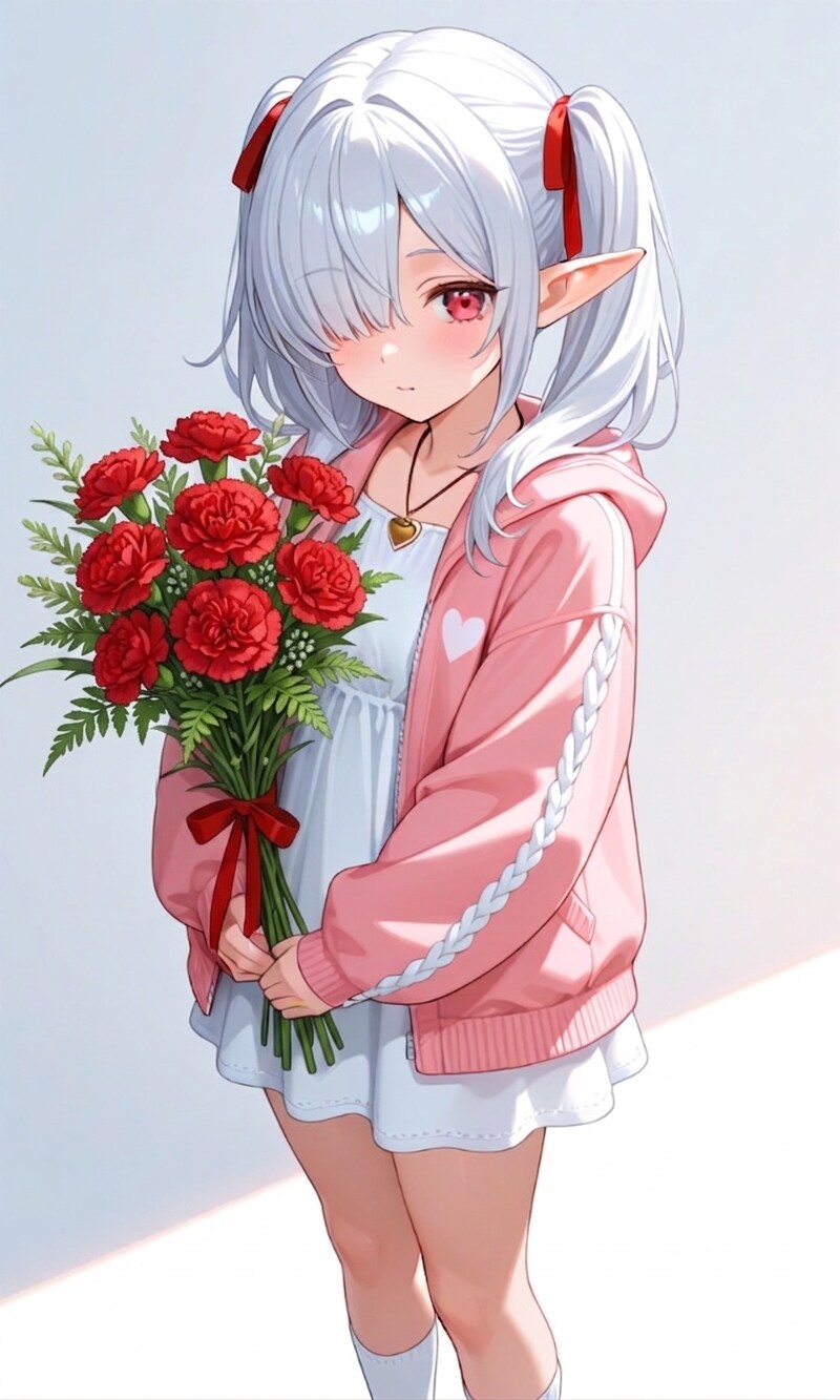 母の日のシロネさん