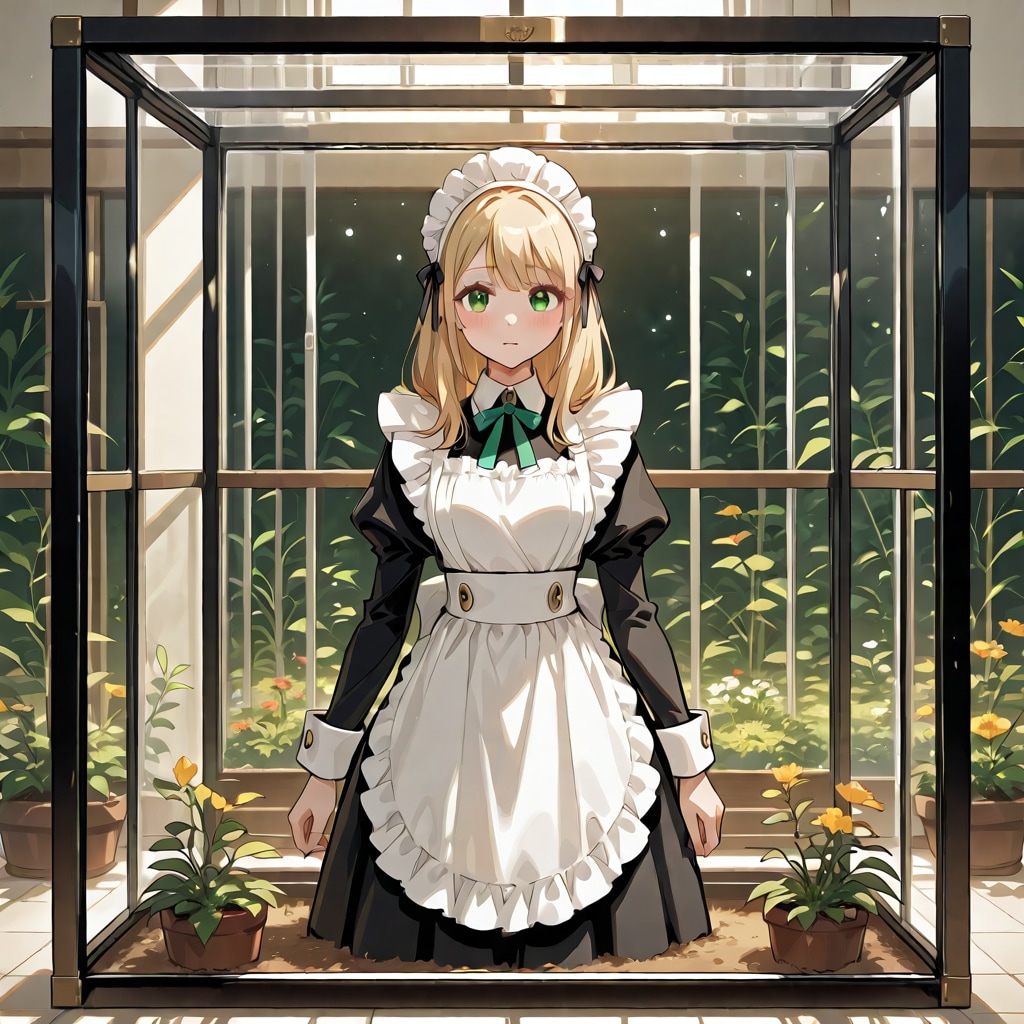 メイドさん栽培中 | の人気AIイラスト・グラビア