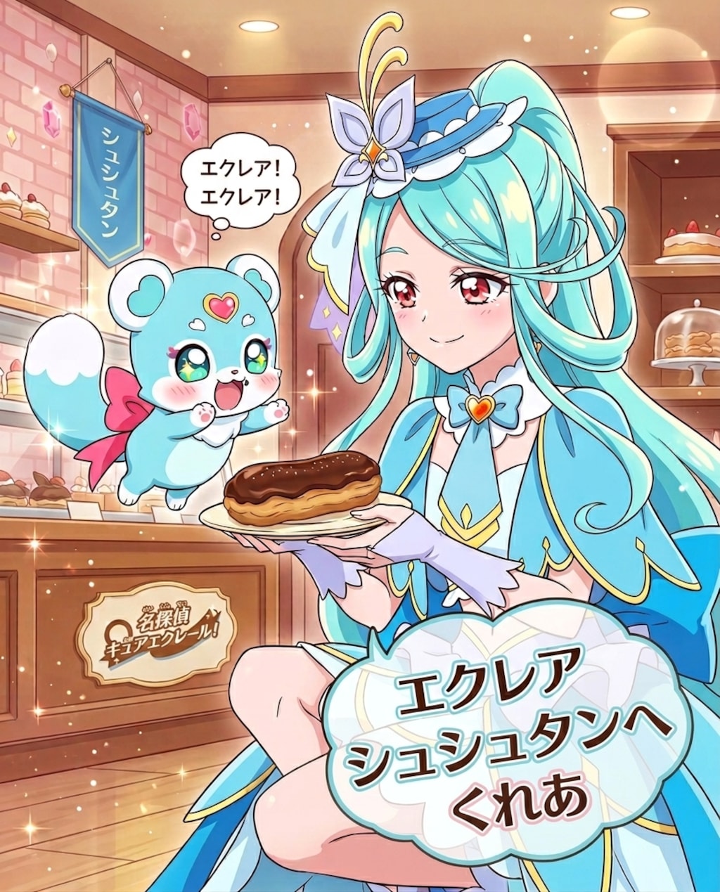 エクレア、くれあ