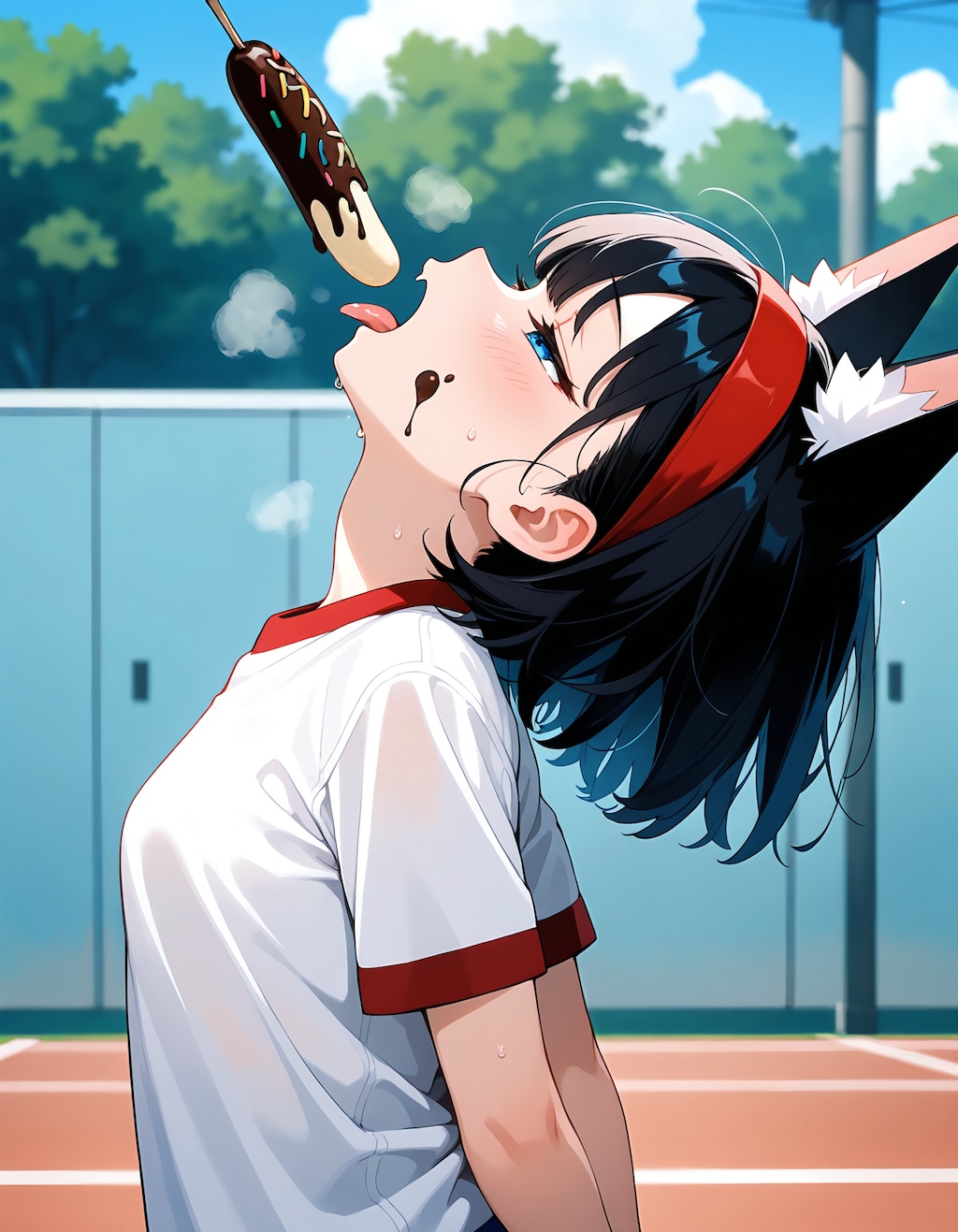 ん…もう…やっと取れた