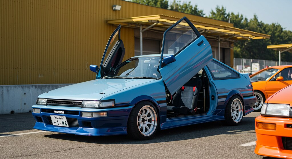 AE86ガルウィング