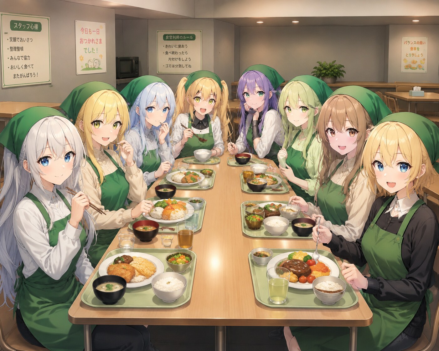 スーパーちちぷい　社員食堂９
