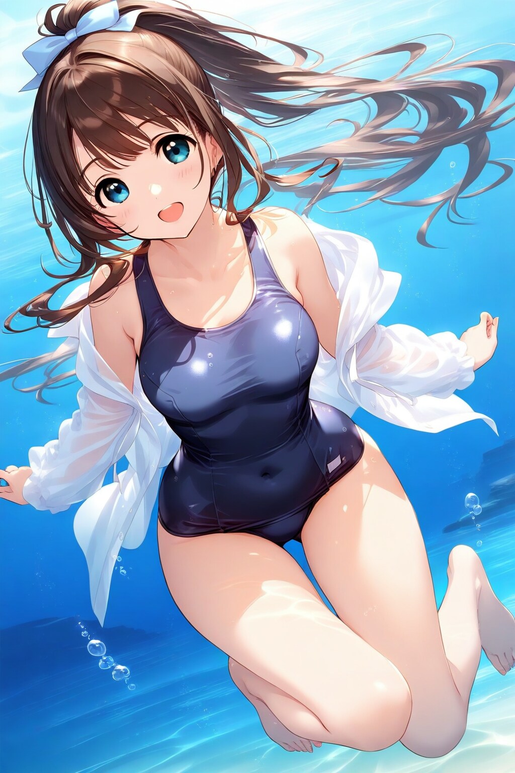 ようこそ、水中世界へ。