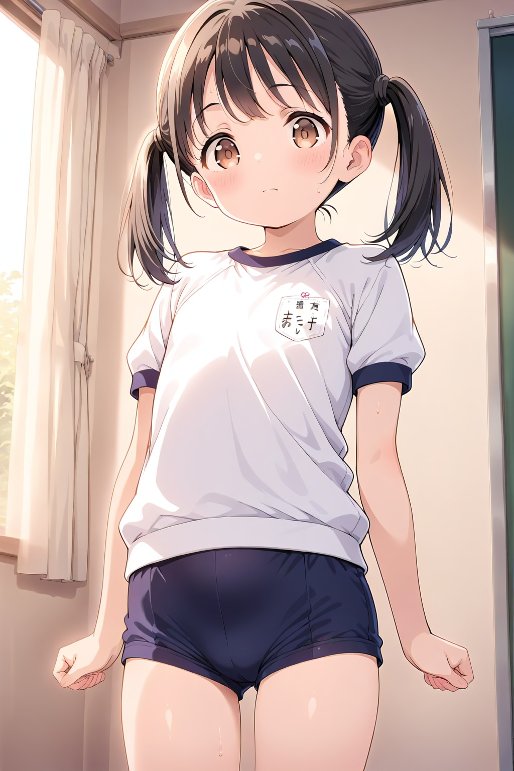 体操服美少女