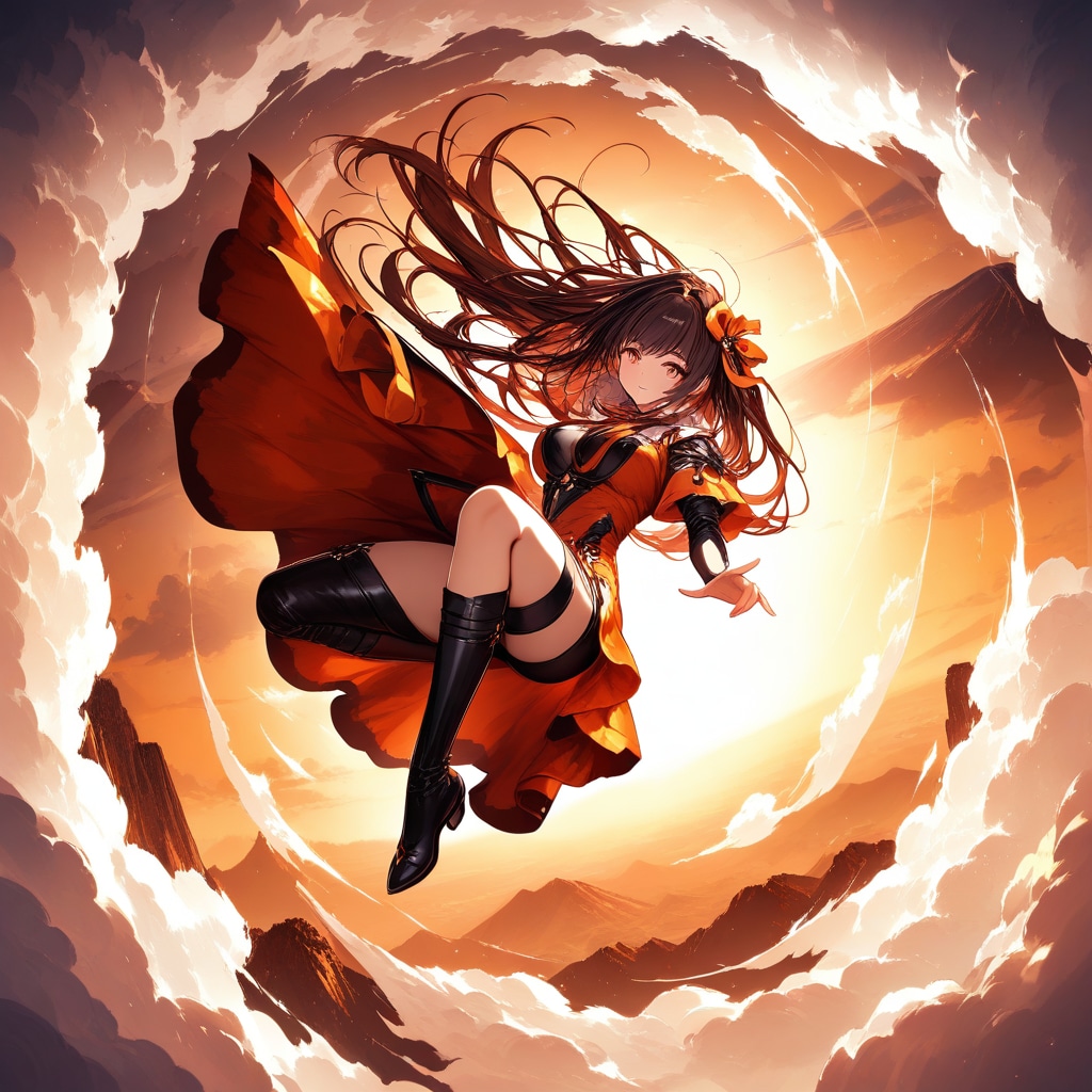 彼方から落ちる少女