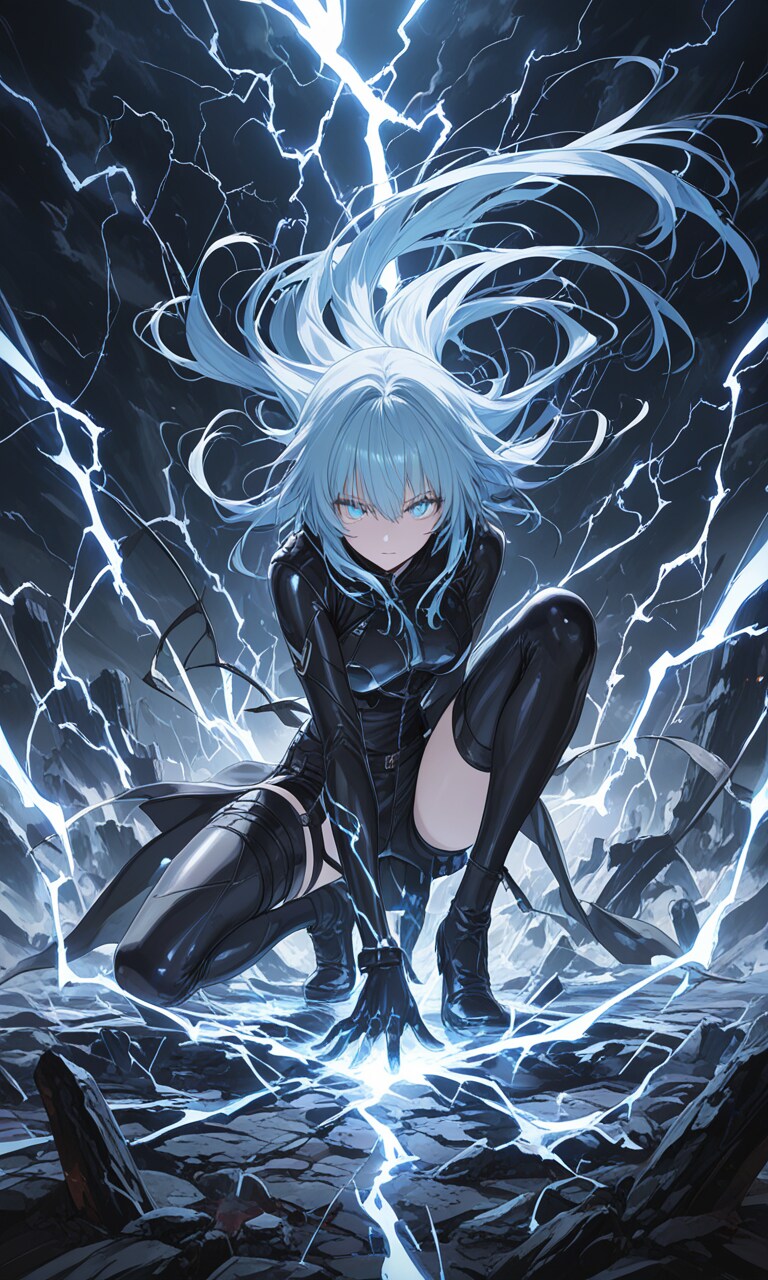 雷 | の人気AIイラスト・グラビア