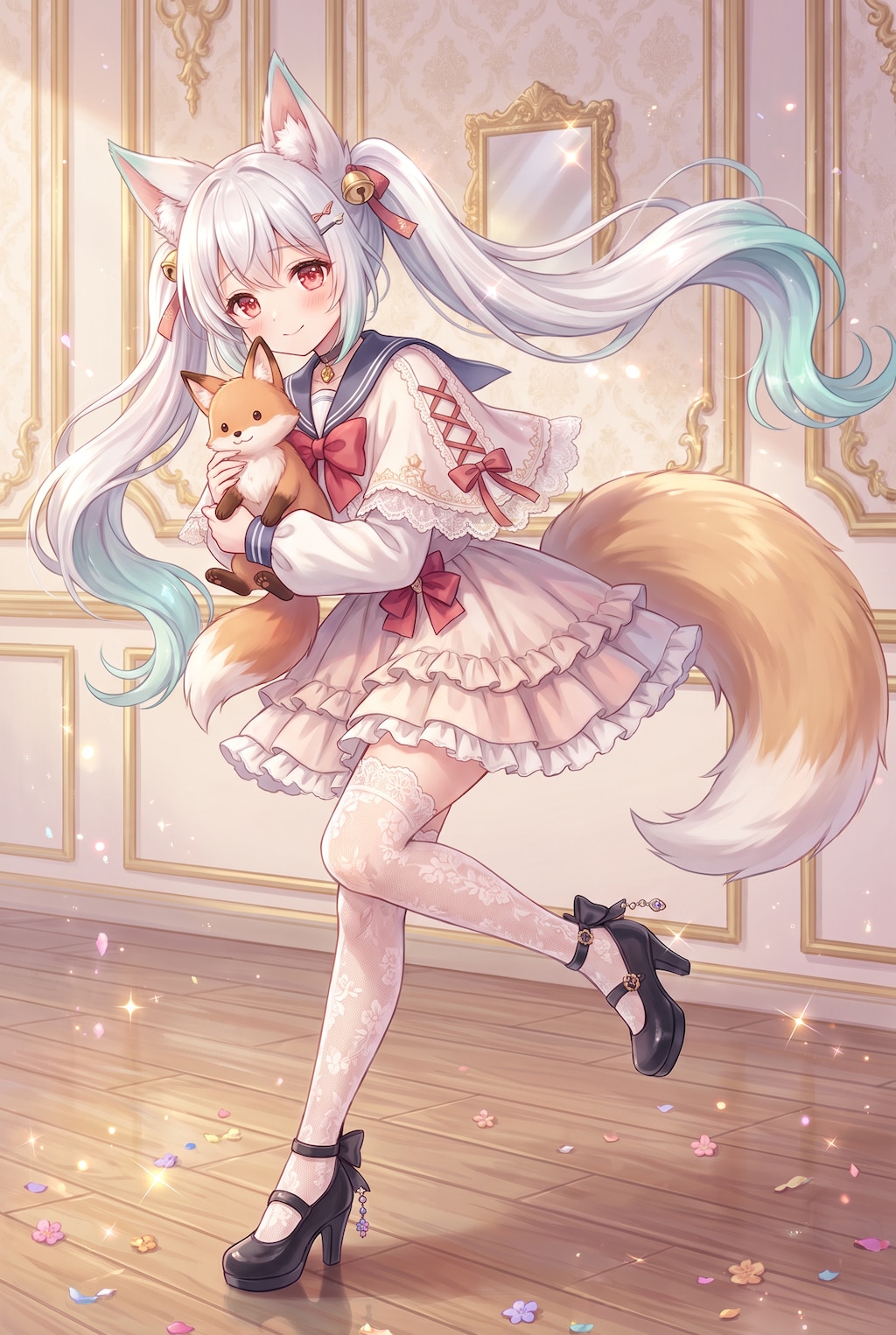 白夜の絹狐舞