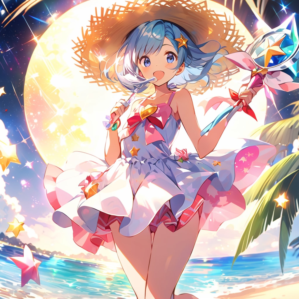 海と魔法少女