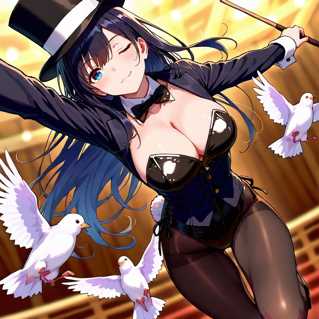 バニーガールマジシャン