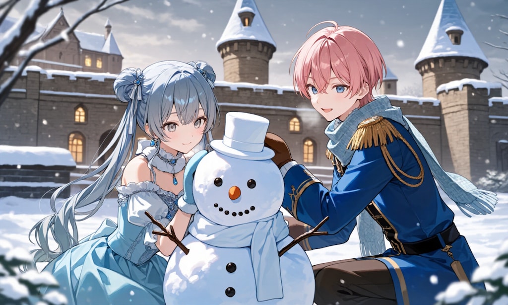 マーガレット姫とアザレア皇子