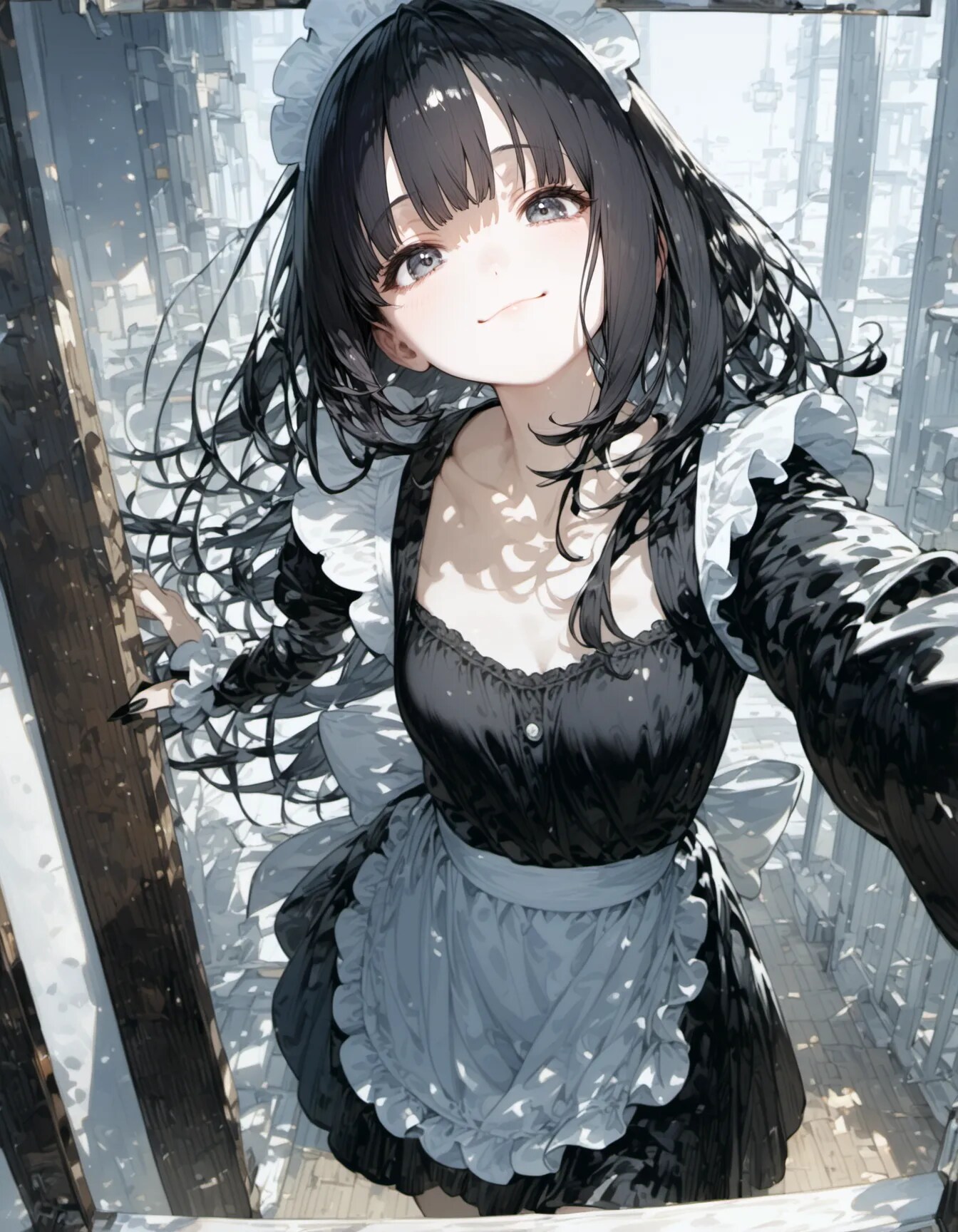 The Skyward Maid | の人気AIイラスト・グラビア