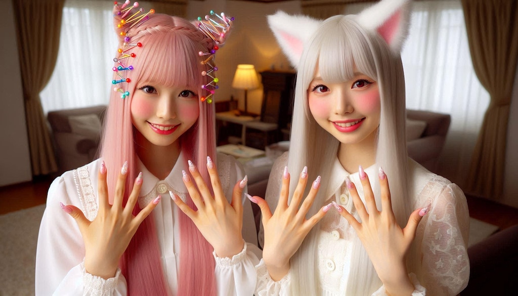 ネイル女子の日