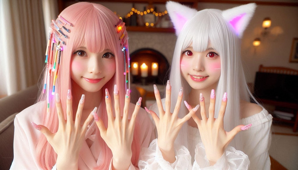 ネイル女子の日