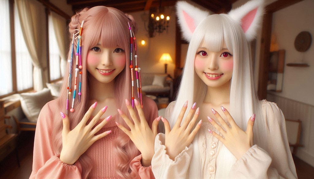 ネイル女子の日