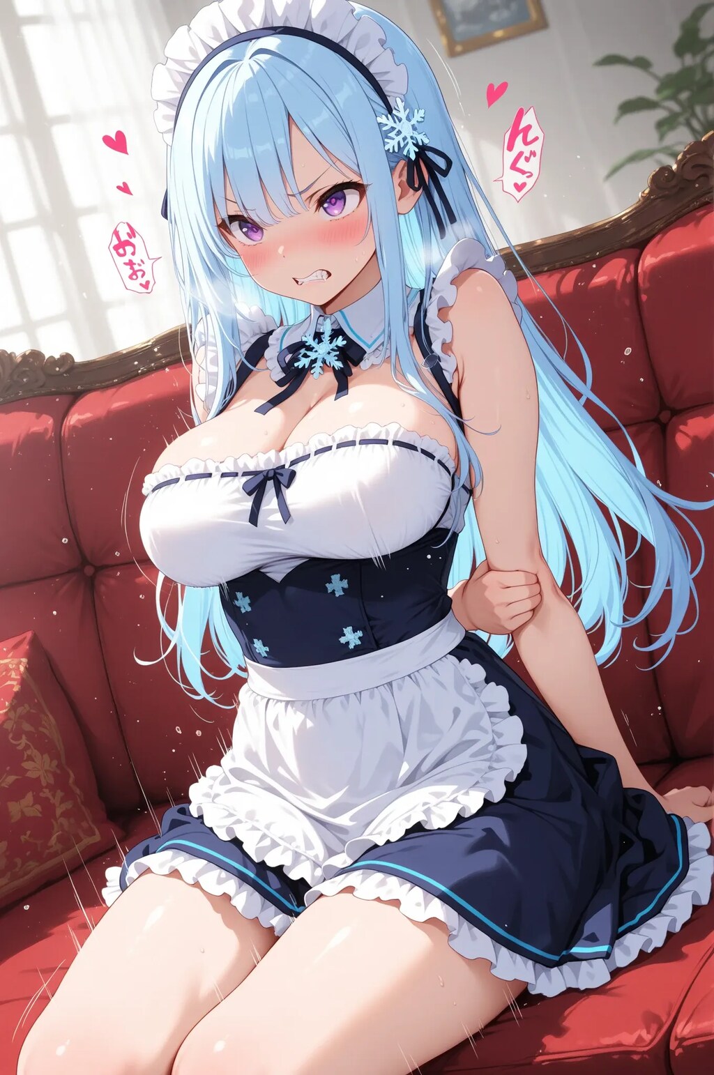 怒っても乳房は絶好調！💓