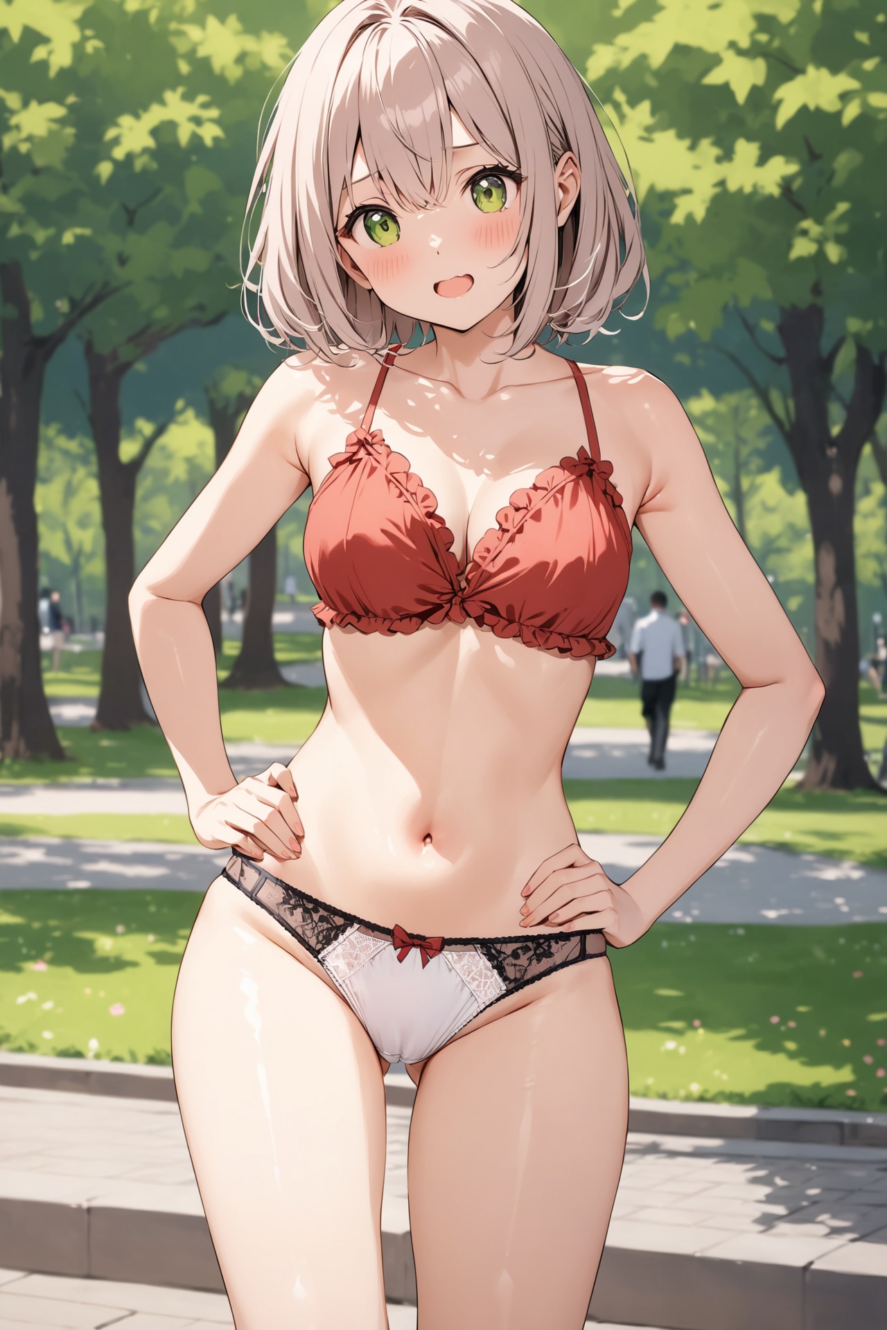 公園でちょっとHな撮影会 Y119