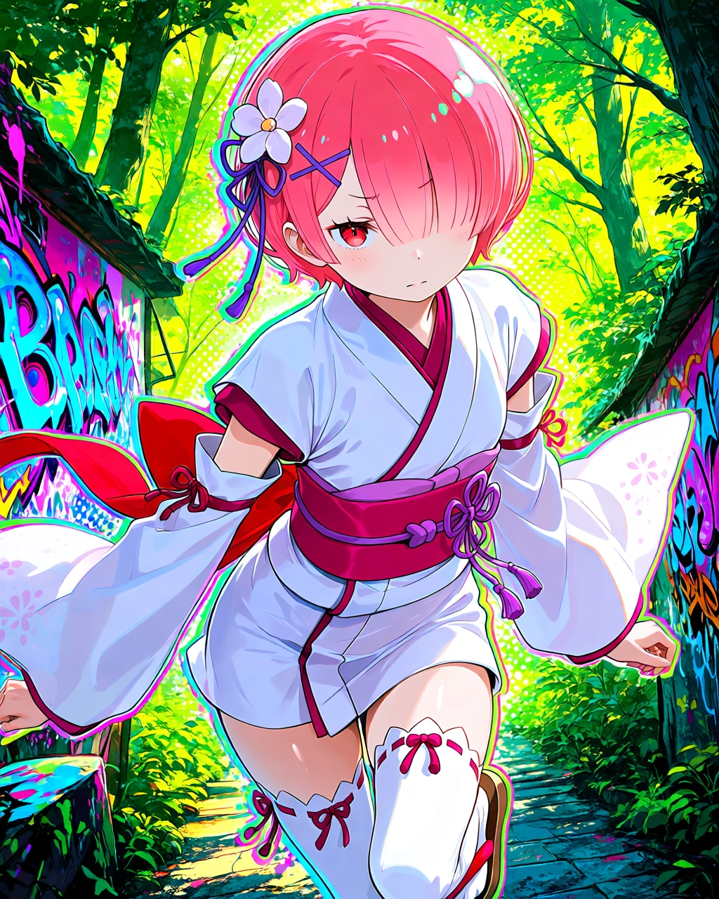 ラム+ネオンポスター